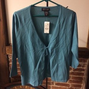 NWT New York & Co. Tie Front Cardigan